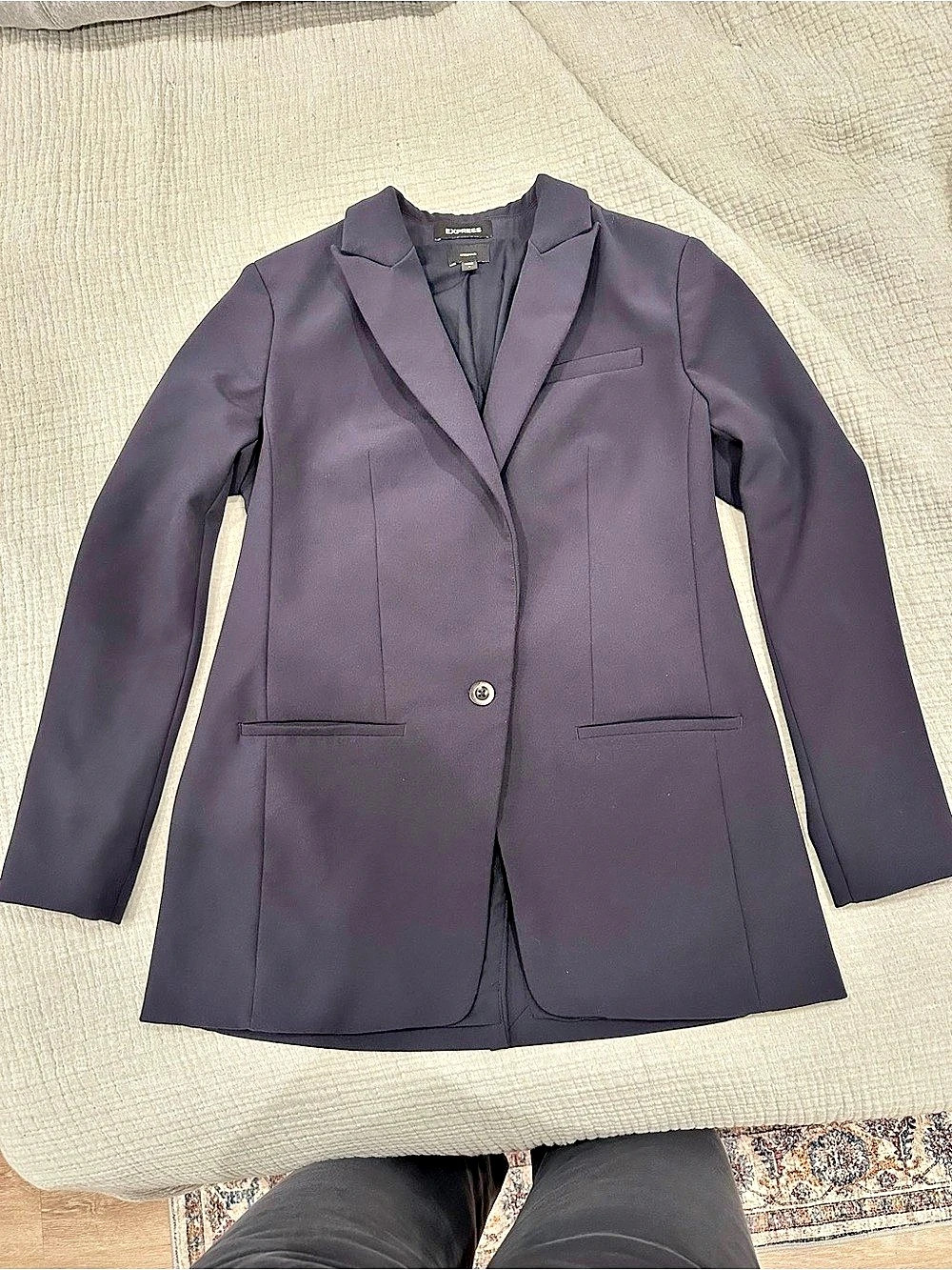 Express navy blue blazer
